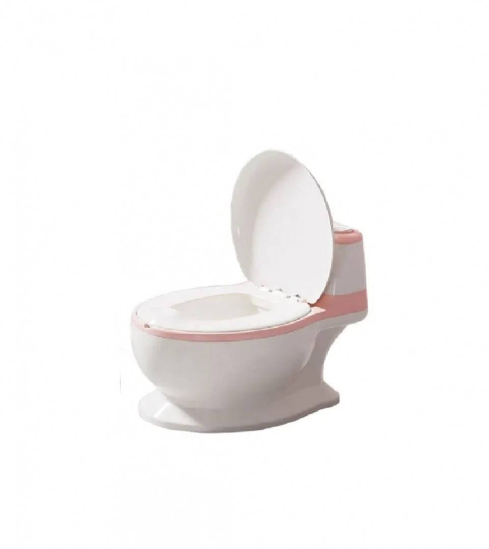 Olita tip minitoaleta, sunete, reductor moale din spuma, insert detasabil, capac rabatabil, 1 an+