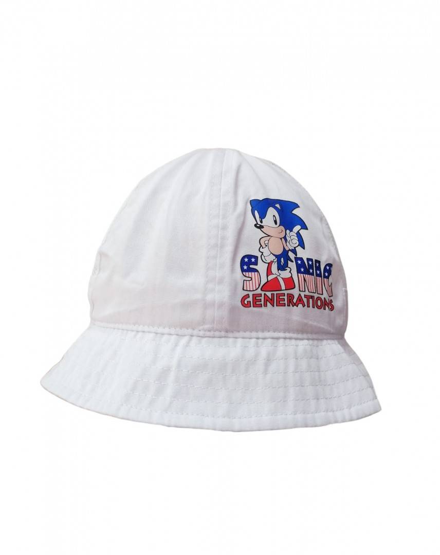 Palarie pentru baieti, model Sonic, de vara, bumbac, 54 cm, 2 ani - 4 ani