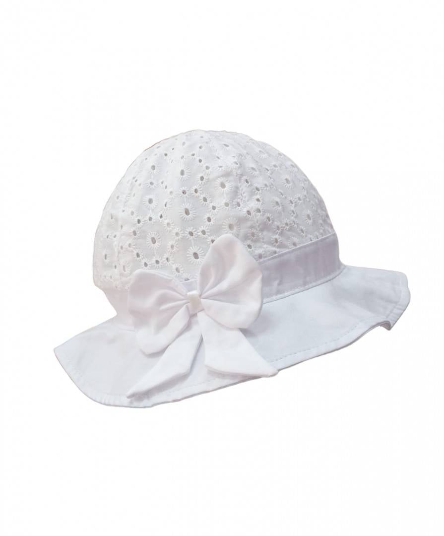 Palarie pentru fetite, model de vara, bumbac, 56 cm, 6 ani - 9 ani