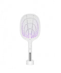 Paleta electrica anti-insecte, incarcare USB, alb, 52 cm