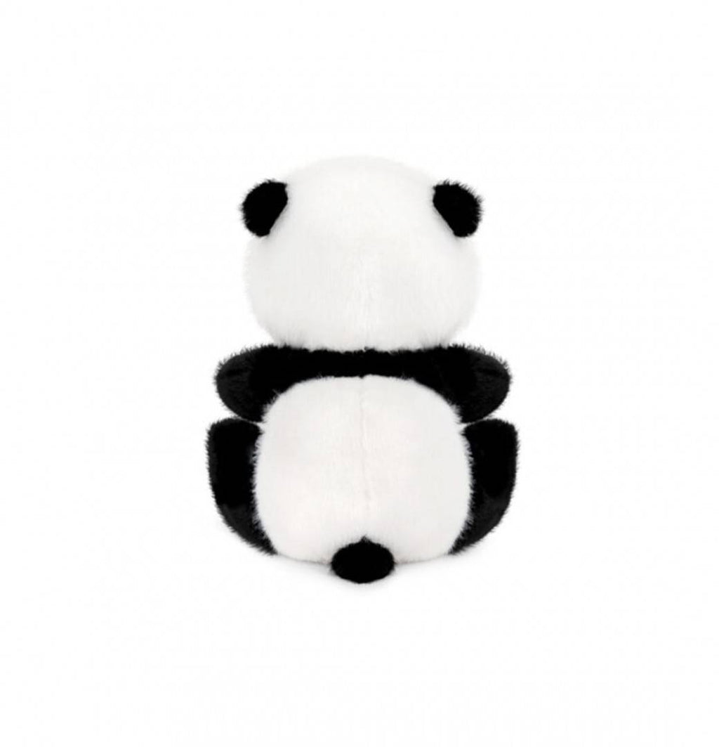Panda de plus, alb/negru, 23 cm