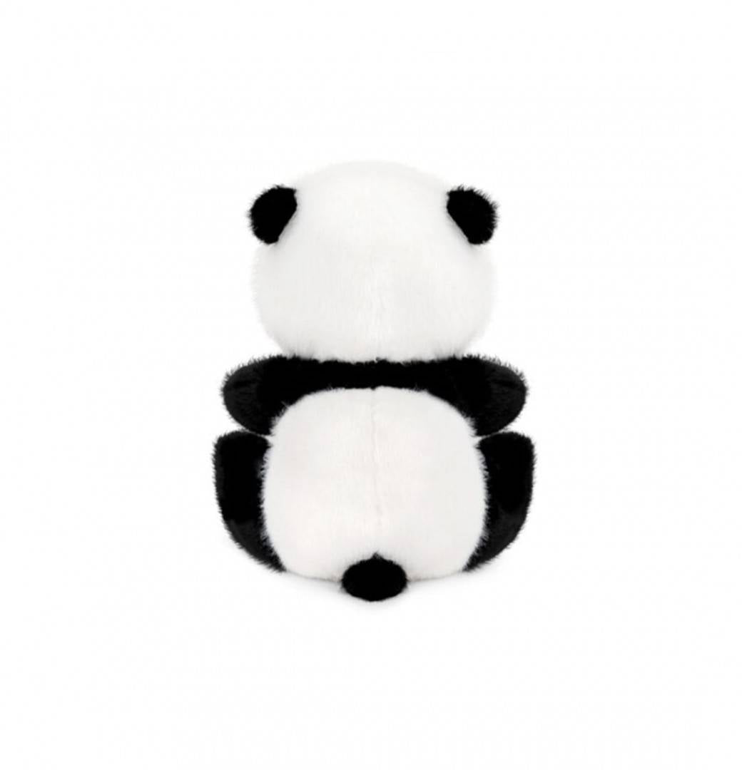 Panda de plus, alb/negru, 23 cm