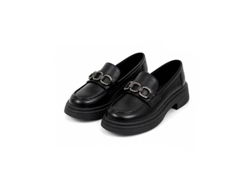 Pantofi casual pentru fetite, Apawwa ABC3733R, negru, marimea 31 - marimea 36