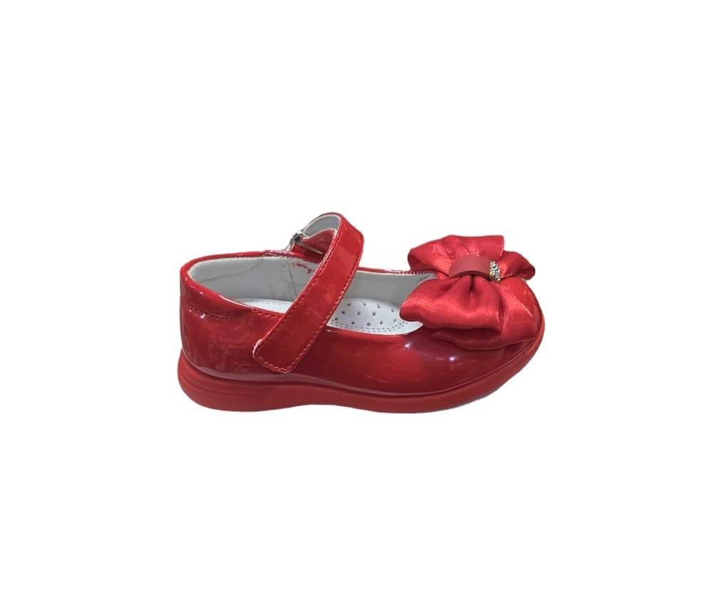 Pantofi de lac pentru fetite, Apawwa 0472R, rosu, marimea 25 - marimea 31