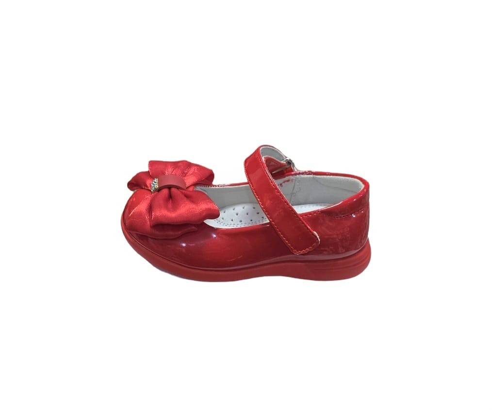 Pantofi de lac pentru fetite, Apawwa 0472R, rosu, marimea 25 - marimea 31