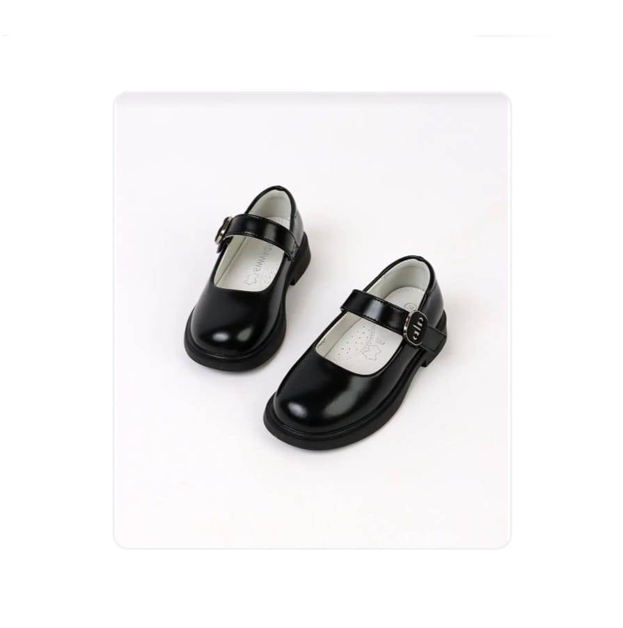 Pantofi eleganti pentru fetite, Apawwa ABC3522R, negru, marimea 24 - marimea 35