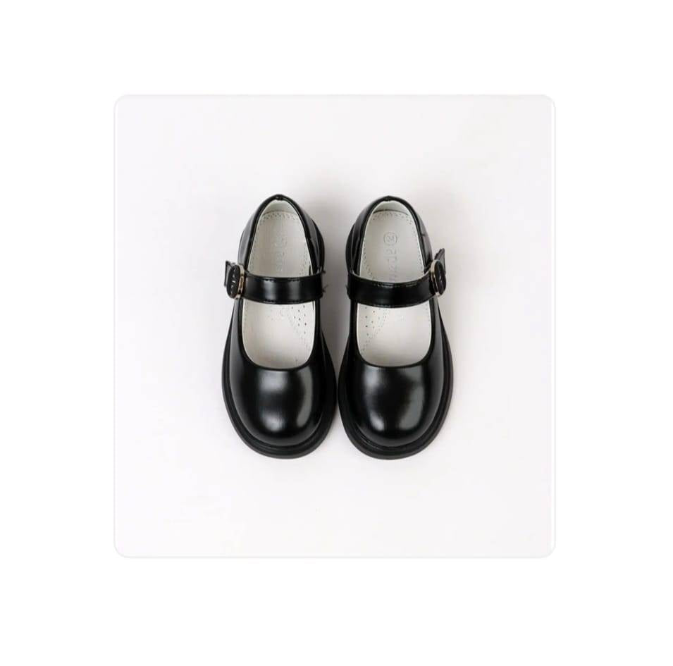Pantofi eleganti pentru fetite, Apawwa ABC3522R, negru, marimea 24 - marimea 35