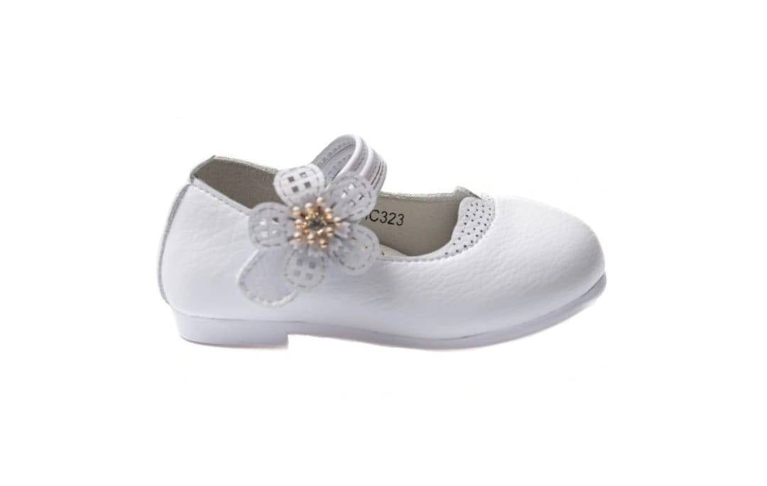 Pantofi eleganti pentru fetite, MC325, white, 31 EU - 36 EU