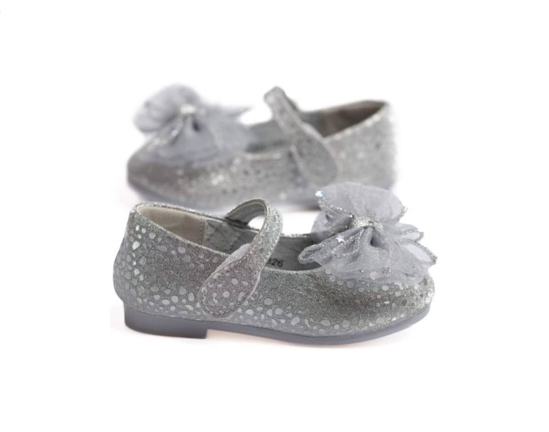 Pantofi eleganti pentru fetite, MC326, silver, 20 EU - 25 EU