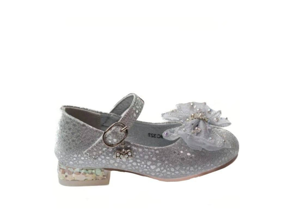 Pantofi eleganti pentru fetite, MC327, silver, 26 EU - 36 EU