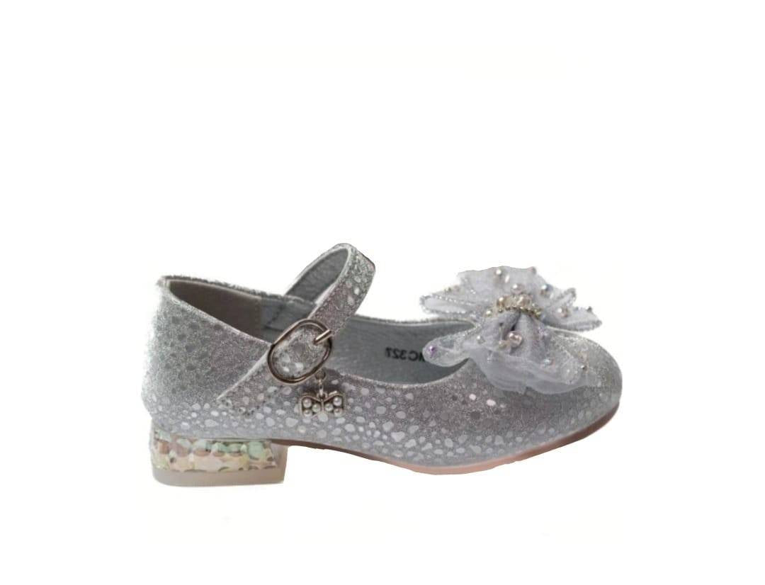 Pantofi eleganti pentru fetite, MC327, silver, 26 EU - 36 EU