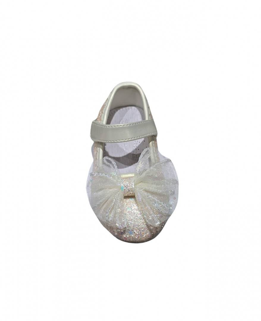 Pantofi eleganti pentru fetite, N773-2, sclipici, beige, marimea 19  - 25