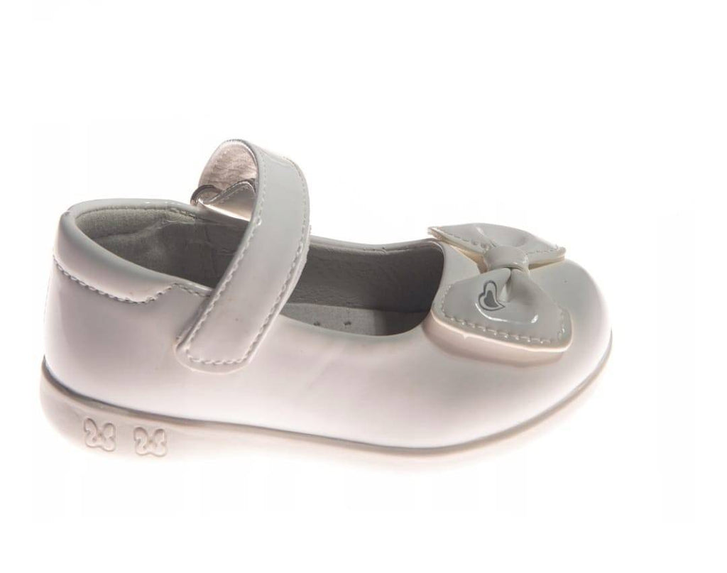 Pantofi fetite de lac, alb, 20 EU - 25  EU