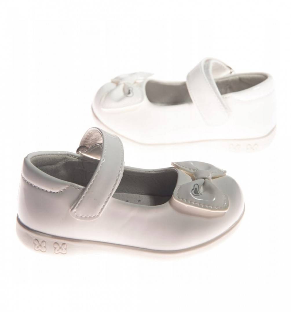 Pantofi fetite de lac, alb, 20 EU - 25  EU