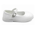 Pantofi lac, eleganti pentru fetite, Apawwa MC264, alb, 26 EU - 30 EU