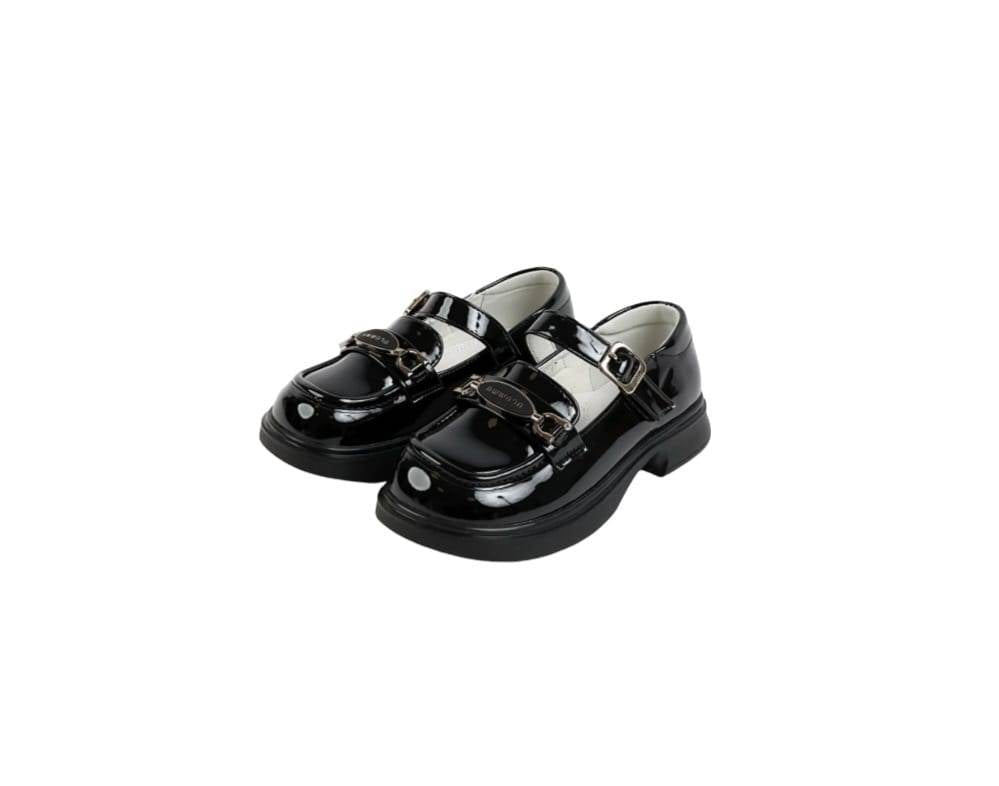 Pantofi lac pentru fetite, Apawwa ABC3683R, negru, marimea 29 - marimea 36