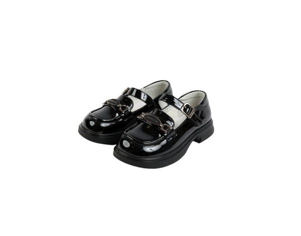 Pantofi lac pentru fetite, Apawwa ABC3683R, negru, marimea 29 - marimea 36