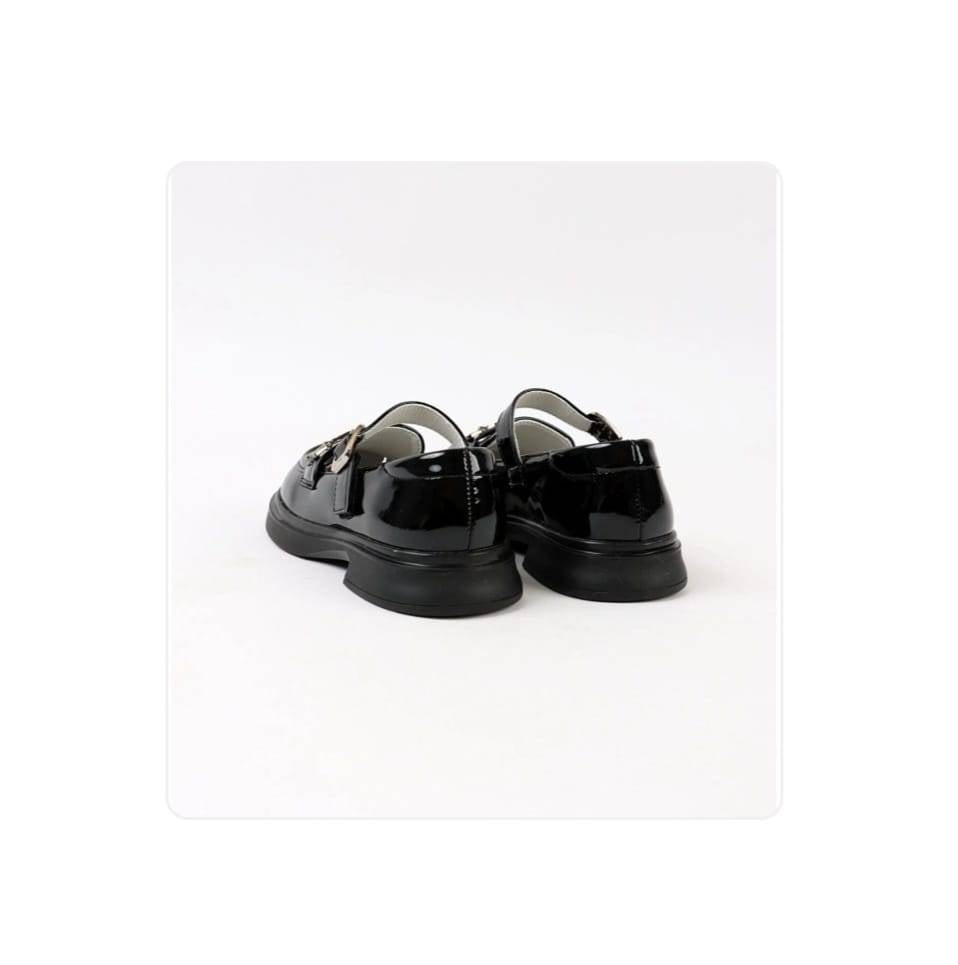 Pantofi lac pentru fetite, Apawwa ABC3683R, negru, marimea 29 - marimea 36