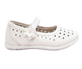 Pantofi Piele fetite, Apawwa, alb, 25 EU - 36 EU