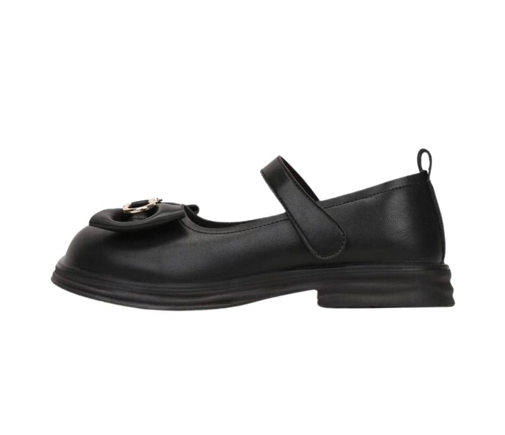 Pantofi Piele fetite, Apawwa MC529-530, Negru, 26 EU - 37 EU