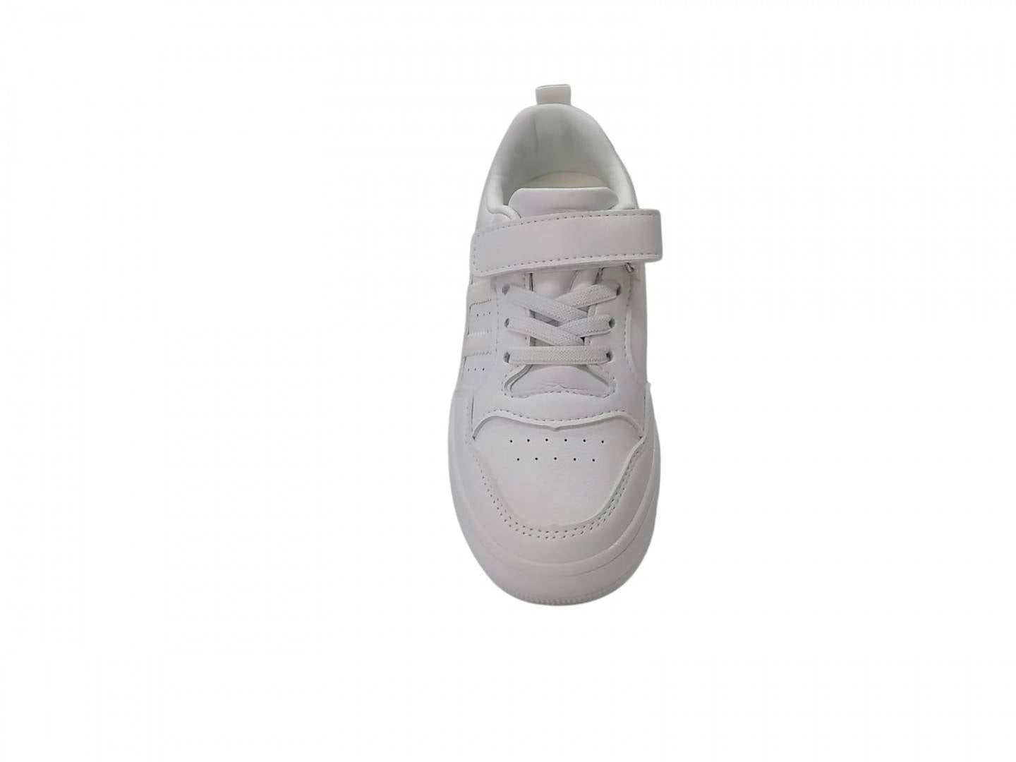 Pantofi Sport copii, Apawwa RC22, piele ecologica, alb, marimea 25 - 36