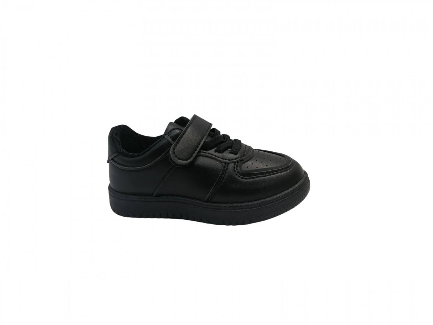 Pantofi Sport copii, Apawwa ZC56, piele ecologica, negru, marimea 25 - 36