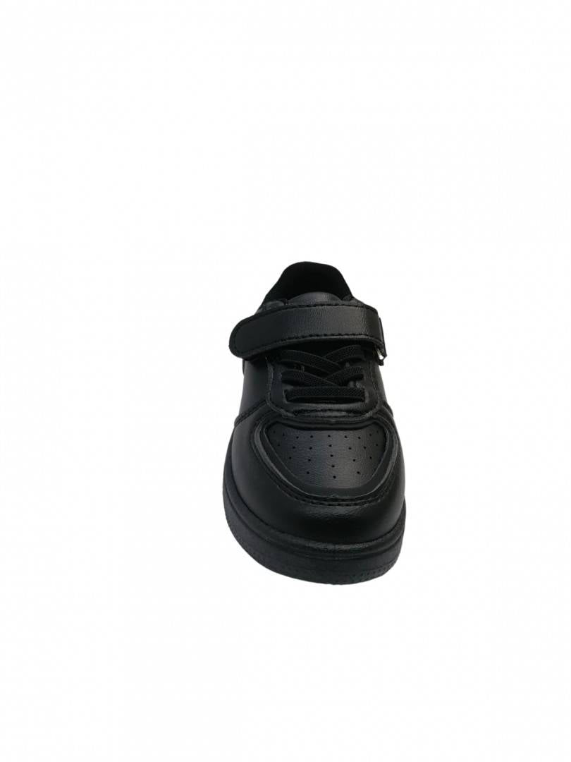 Pantofi Sport copii, Apawwa ZC56, piele ecologica, negru, marimea 25 - 36