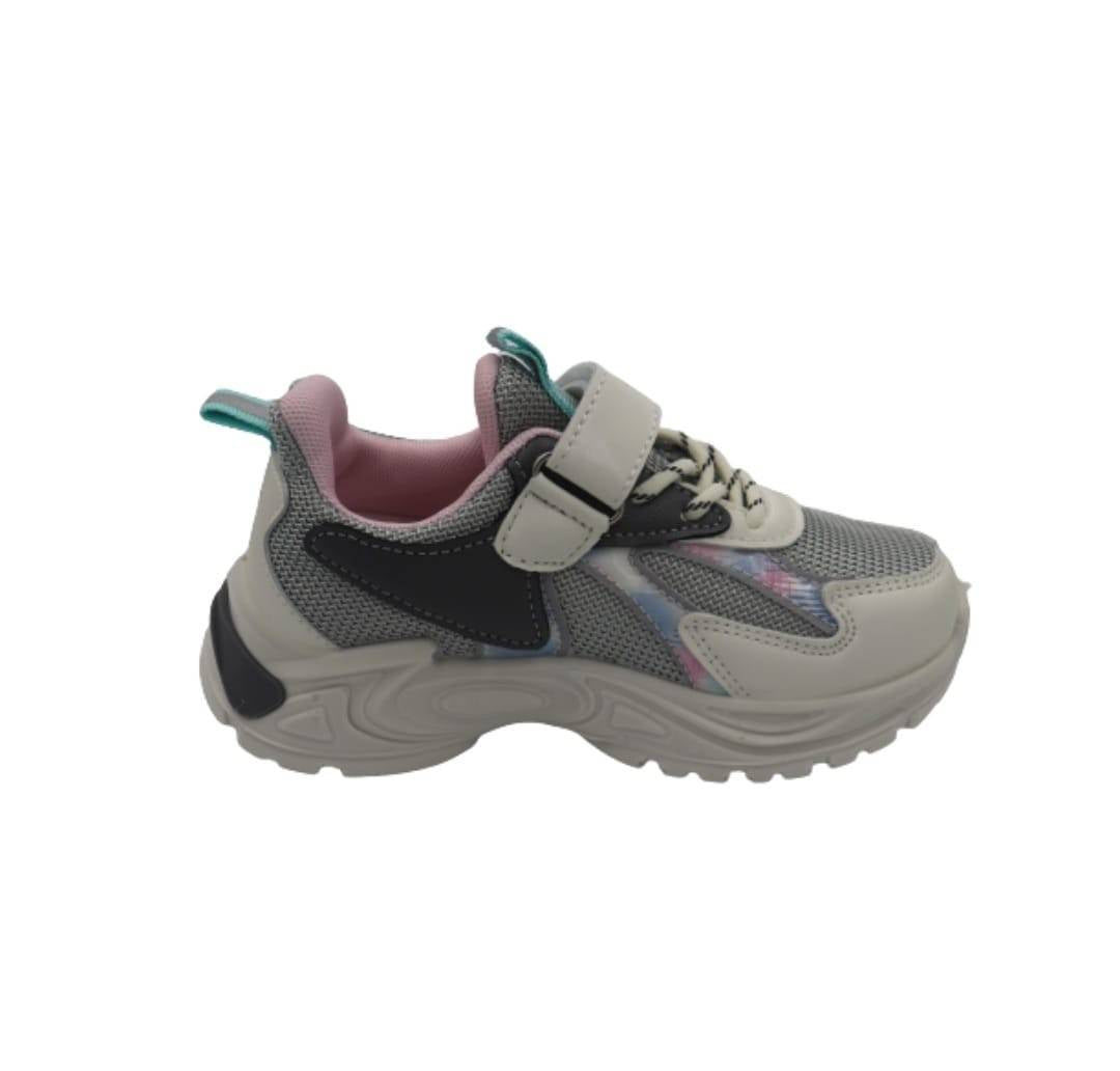 Pantofi Sport Copii, Apawwa ZC58, grey/white, 26 EU - 31 EU