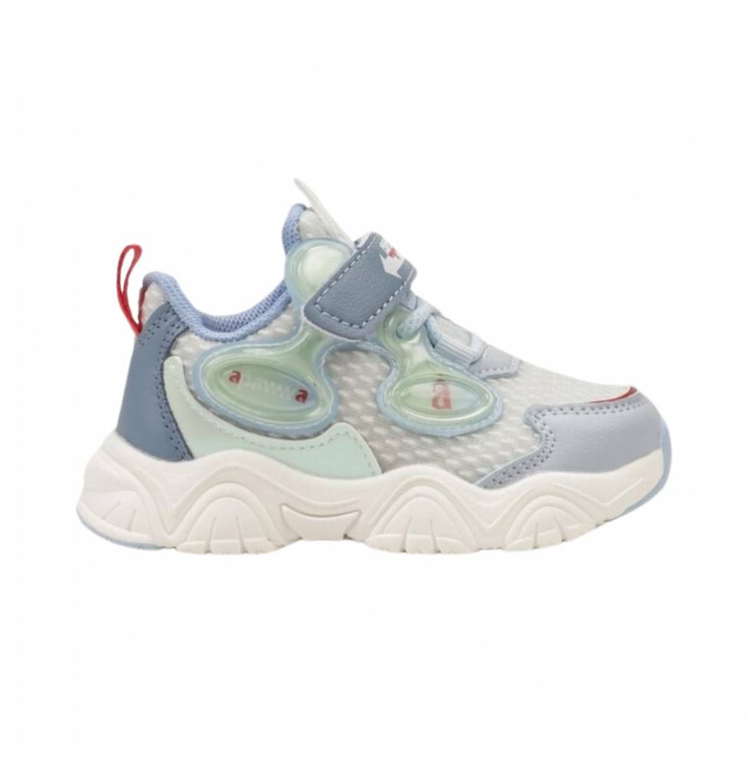 Pantofi sport copii, Q927-2, panza, albastru deschis, 21 EU - 26 EU