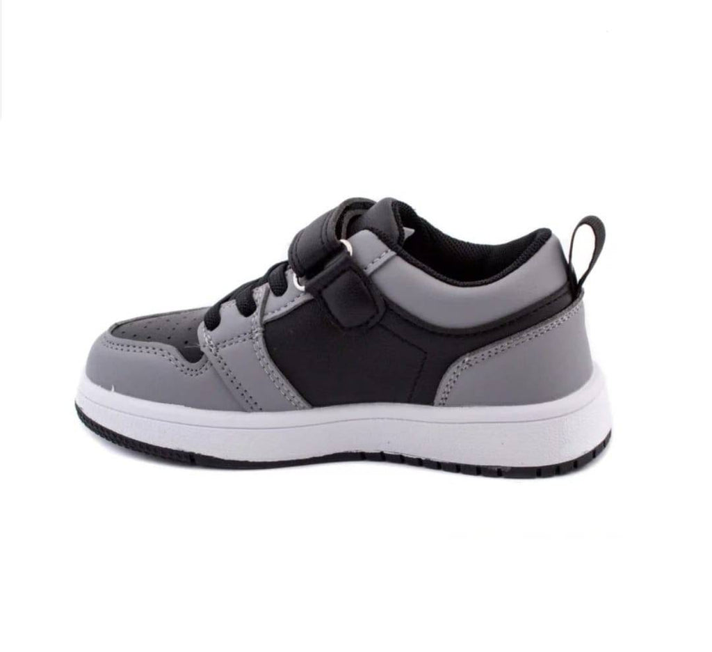 Pantofi sport copii, TC821, negru/gri, 26 EU - 31 EU