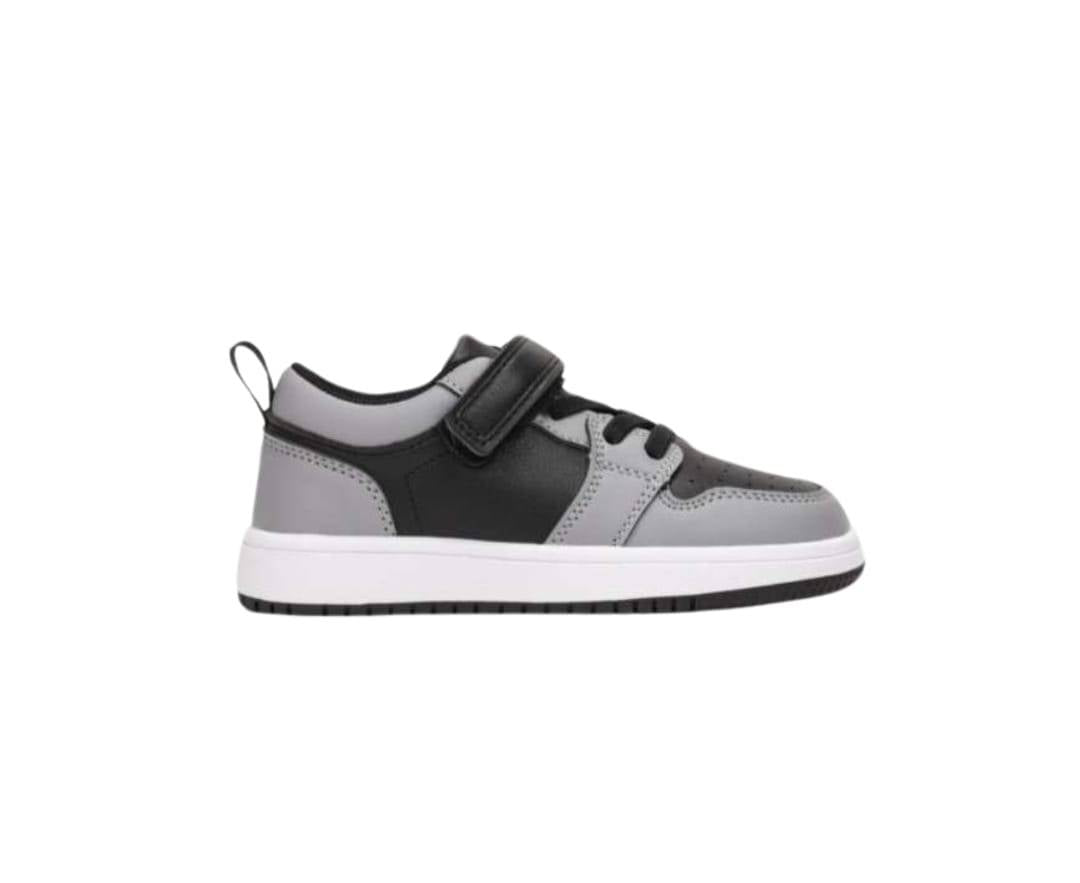 Pantofi sport copii, TC821, negru/gri, 26 EU - 31 EU
