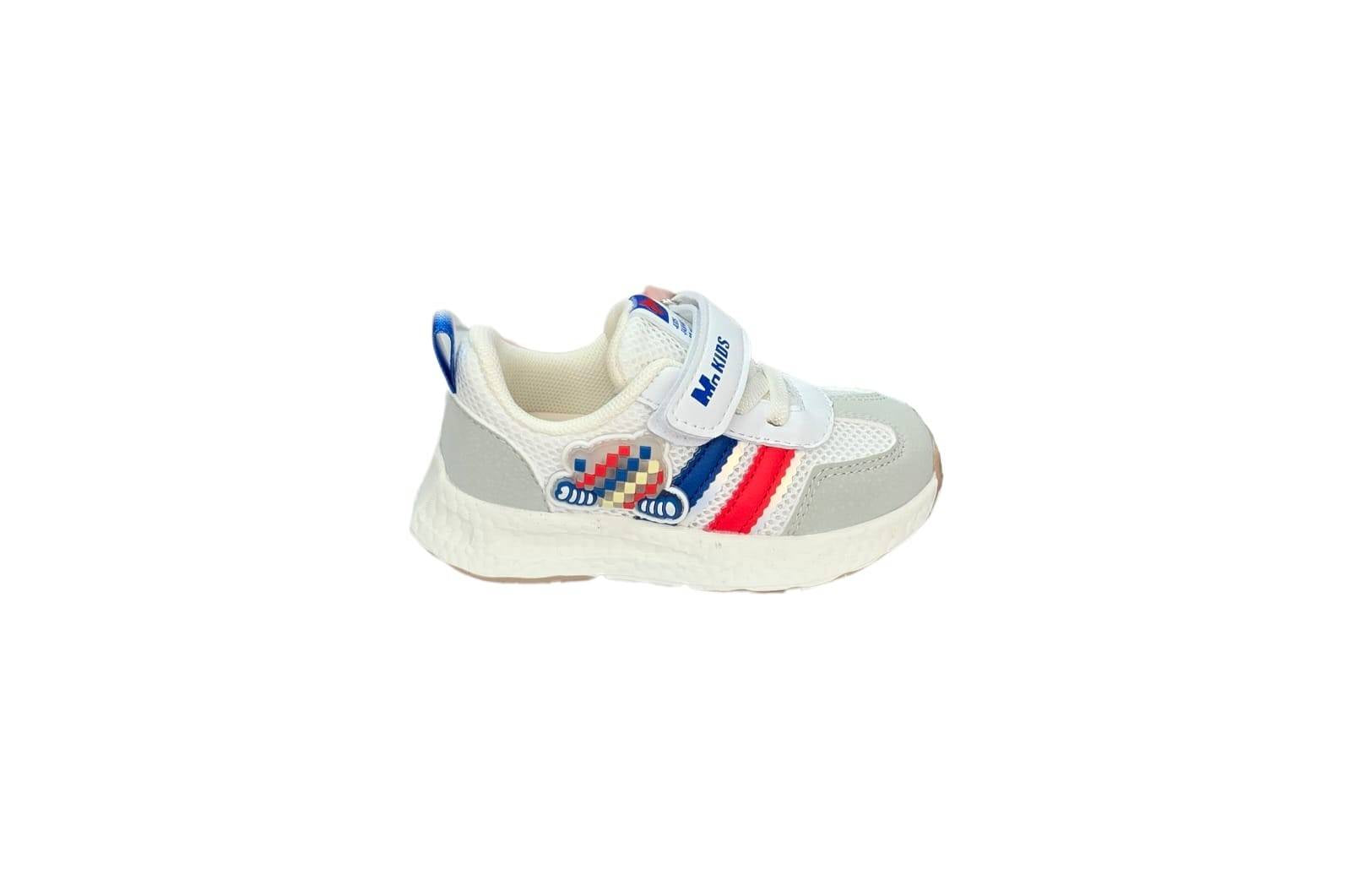 Pantofi sport, model primavara - vara, Apawwa E1168R, alb/rosu, marimea 23 - 27