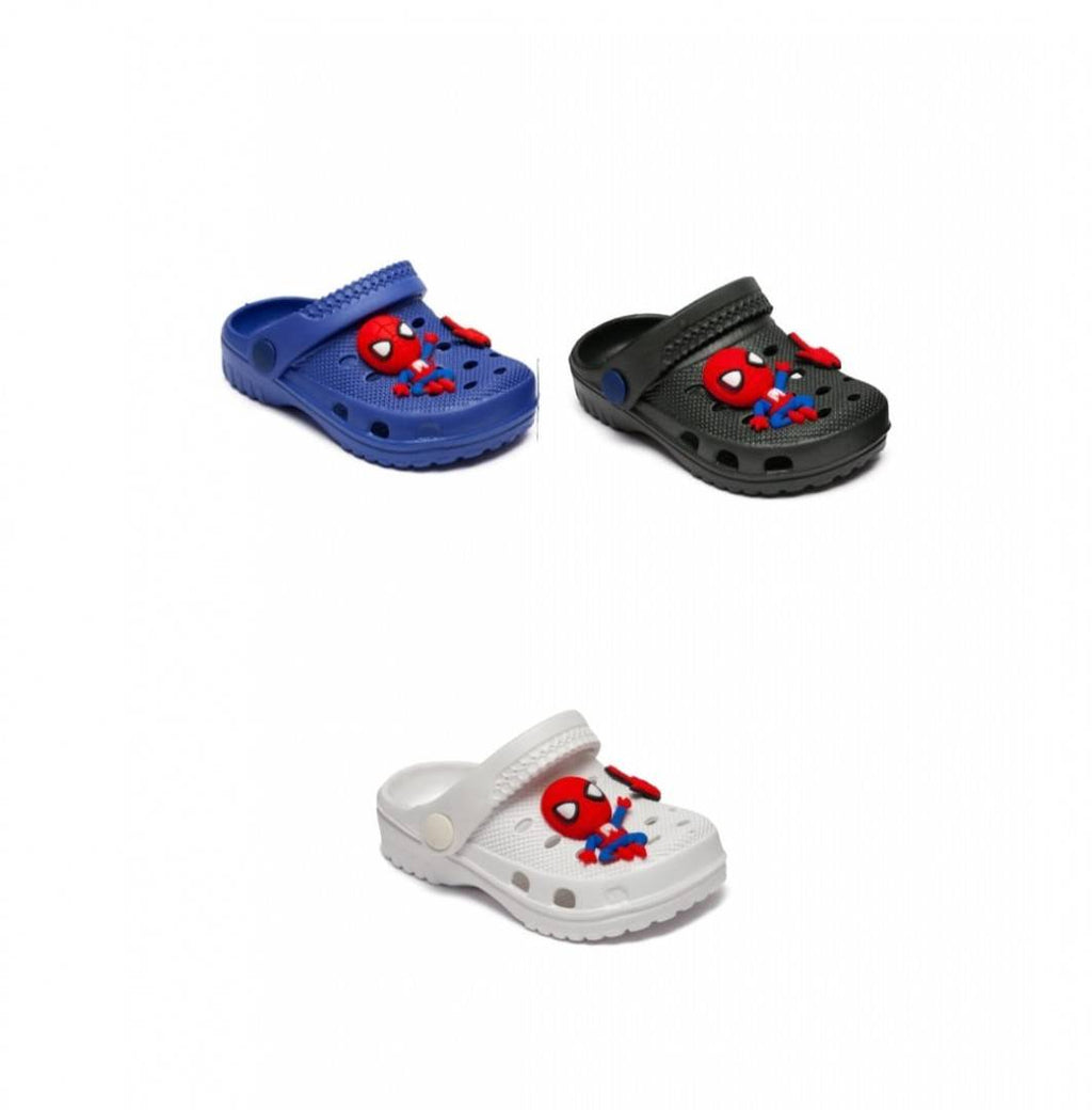 Papuci baieti de vara, Spiderman, multicolor, marimea 22 - marimea 27