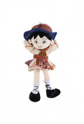 Papusa de plus Baietel, care canta muzica populara romaneasca, 36 cm