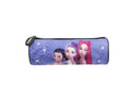 Penar scolar, cilindric neechipat cu 1 fermoar, K-POP DEMON HUNTERS, mov, 22 cm, 6 ani+