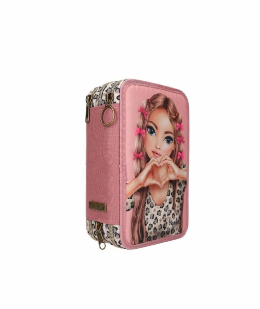 Penar triplu echipat, Fundita Leoheart, Top Model, multicolor, 6 ani+