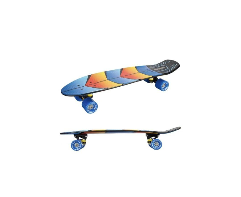 Penny Board, Action One, Hawaii, 26 inch, Aluminium Truck, 100 kg, roti albastre
