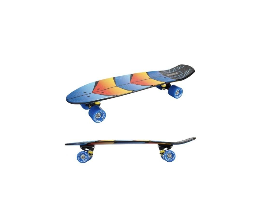 Penny Board, Action One, Hawaii, 26 inch, Aluminium Truck, 100 kg, roti albastre