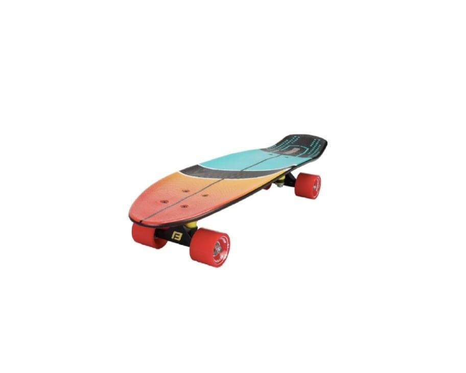 Penny Board, Action One, Hawaii, 26 inch, Aluminium Truck, 100 kg, roti rosii