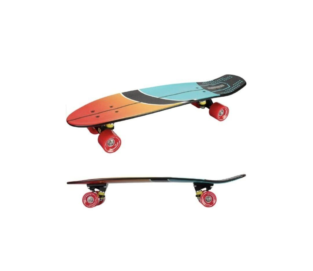 Penny Board, Action One, Hawaii, 26 inch, Aluminium Truck, 100 kg, roti rosii