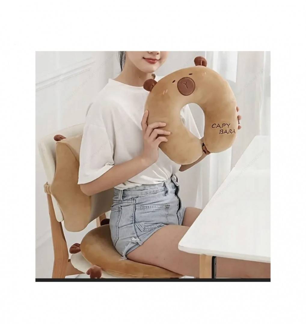 Perna de Calatorie, model Capybara, maro, 30 cm