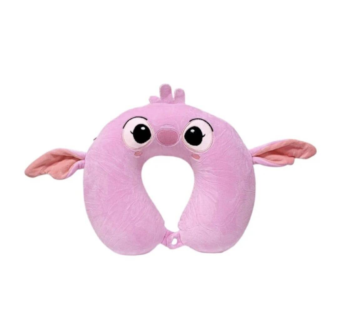 Perna de calatorie, model Stitch, albastru, 30 cm