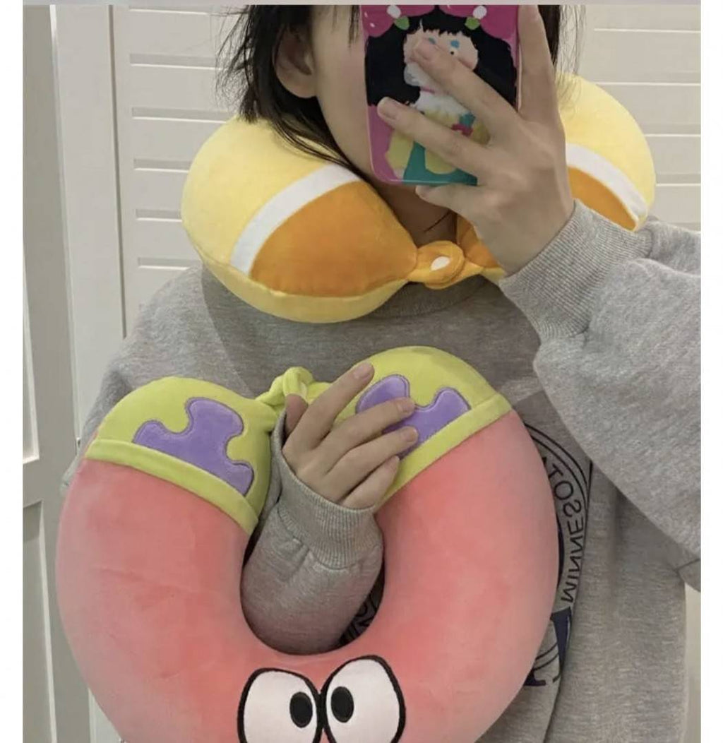 Perna de Calatorie pentru Copii, Design Spongebob, galben
