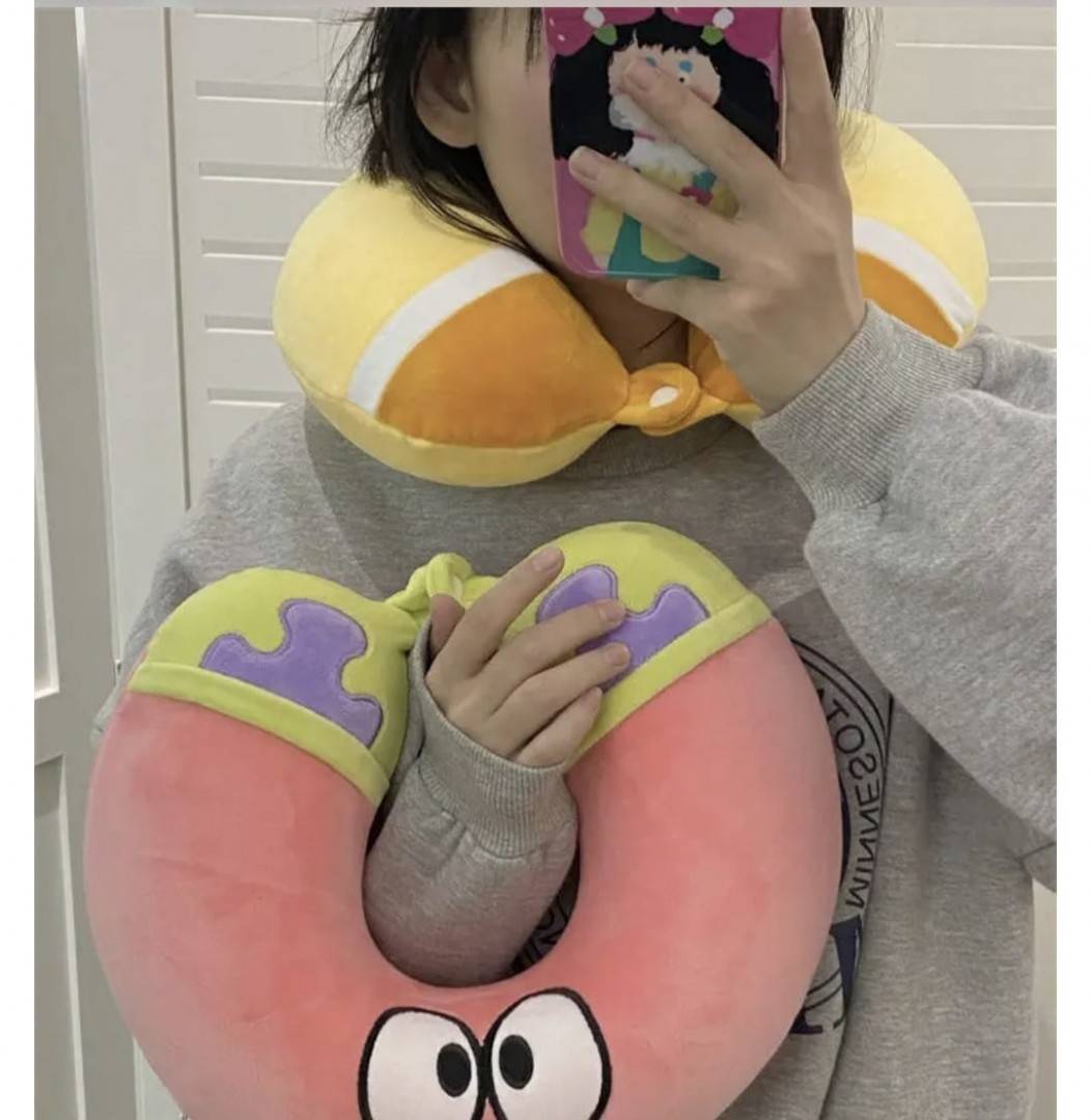 Perna de Calatorie pentru Copii, Design Spongebob, galben
