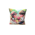 Perna personalizata, model Love, multicolor, 40 cm x 40 cm