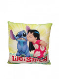 Perna personalizata pentru copii, tip Stitch, rosu, 45 cm x 45 cm