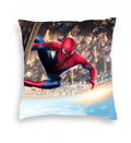 Perna Spiderman personalizata, pentru copii, albastru/rosu, 40 cm x 40 cm