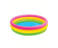 Piscina gonflabila pentur copii, Intex, 147 x 33 cm, 275 l, Vinil, Multicolor