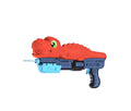 Pistol cu rezervor, model Crocodil, pentru apa cu maner, rosu/multicolor, 32 cm