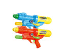 Pistol cu rezervor pentru apa cu maner, 2 tevi, multicolor, 40 cm
